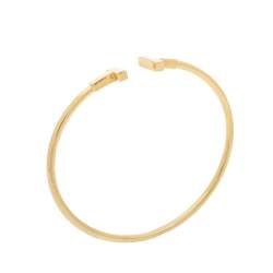 Pre Owned Tiffany & Co. T Wire 18K Yellow Gold Bracelet