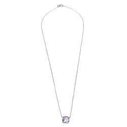 Pre Owned Tiffany & Co. Amethyst Silver Pendant Necklace