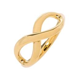 مملوكة مسبق ًا Tiffany & Co. Infinity 18K Yellow Gold Ring Size 50