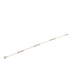 Pre Owned Tiffany & Co. Infinity Endless 18K Rose Gold Bracelet