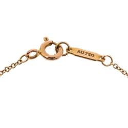 Pre Owned Tiffany & Co. Infinity Endless 18K Rose Gold Bracelet