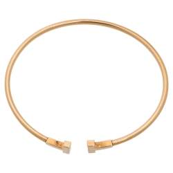 Pre Owned Tiffany & Co. T Wire 18K Rose Gold Bracelet