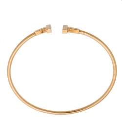 Pre Owned Tiffany & Co. T Wire 18K Rose Gold Bracelet