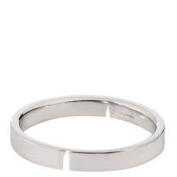 Pre Owned Tiffany & Co. Platinum Flat Wedding Ring Size 57