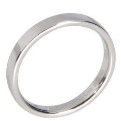 Pre Owned Tiffany & Co. Platinum Flat Wedding Ring Size 57