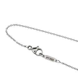 Pre Owned Tiffany & Co. Legacy Diamond Platinum Pendant Necklace