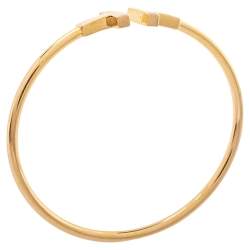 Pre Owned Tiffany & Co. T Wire 18K Rose Gold Bracelet