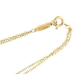Pre Owned Tiffany & Co. Infinity 18K Yellow Gold Bracelet