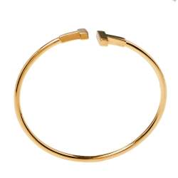 Pre Owned Tiffany & Co. Tiffany T Wire 18K Yellow Gold Bracelet