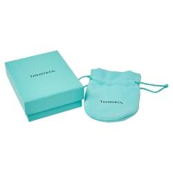 Pre Owned Tiffany & Co. Daisy Key Diamond 18K Rose Gold Long Pendant Necklace