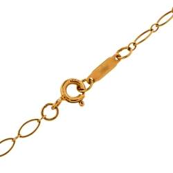 Pre Owned Tiffany & Co. Daisy Key Diamond 18K Rose Gold Long Pendant Necklace