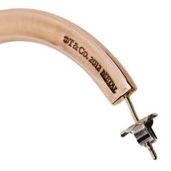 مملوكة مسبقًا Tiffany & Co. 1837 Rubedo Hoop Earrings