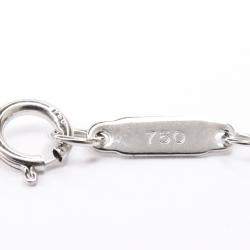 Pre Owned Tiffany & Co. 18K White Gold Atlas Pendant Necklace