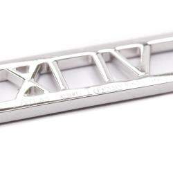 Pre Owned Tiffany & Co. 18K White Gold Atlas Pendant Necklace