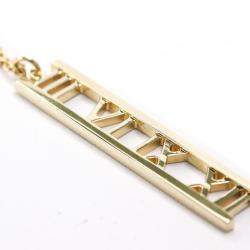 Pre Owned Tiffany & Co. 18K Yellow Gold Atlas Pendant Necklace