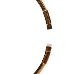 Pre Owned Tiffany & Co. Tiffany T Wire Diamond 18K Rose Gold Bracelet