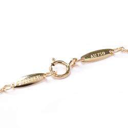 Pre Owned Tiffany & Co. Diamonds By the Yard Open Heart Pendant Necklace