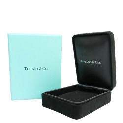 Pre Owned Tiffany & Co. 18K Rose Gold Diamond Victoria Key Pendant Necklace