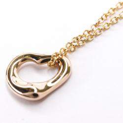 مملوكة مسبقًا Tiffany & Co. 18K Rose Gold Elsa Peretti Open Heart Pendant Necklace