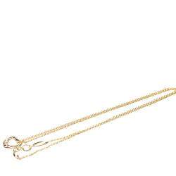 مملوكة مسبقًا Tiffany & Co. 18K Rose Gold Elsa Peretti Open Heart Pendant Necklace