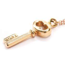 مملوكة مسبقًا Tiffany & Co. Vintage Oval Key 18K Rose Gold Necklace 