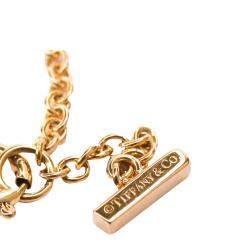 Pre Owned Tiffany & Co. Smile 18K Rose Gold Small Bracelet