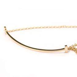 Pre Owned Tiffany & Co. Smile 18K Rose Gold Small Bracelet