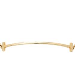 Pre Owned Tiffany & Co. T Smile 18K Yellow Gold Bracelet