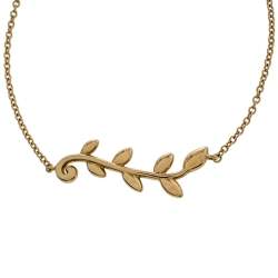 Pre Owned Tiffany & Co. Paloma Picasso® 18K Yellow Gold Olive Leaf Vine Bracelet