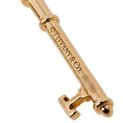 Tiffany & Co. Tiffany Keys Daisy Key Diamond 18K Rose Gold Pendant 