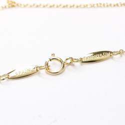 Pre Owned Tiffany & Co. Elsa Peretti Open Heart 18K Yellow Gold Necklace