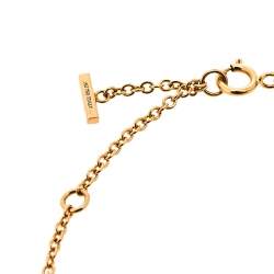 Pre Owned Tiffany & Co. Tiffany T Smile 18K Rose Gold Bracelet