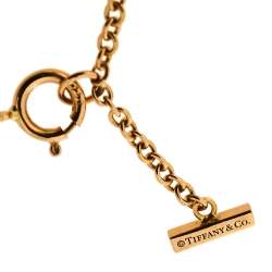 Pre Owned Tiffany & Co. Tiffany T Smile 18K Rose Gold Bracelet