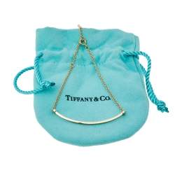 Pre Owned Tiffany & Co. Tiffany T Smile 18K Rose Gold Bracelet