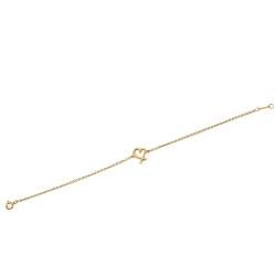 Pre Owned Tiffany & Co. 18K Yellow Gold Paloma Picasso Loving Heart Bracelet S