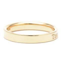 Pre Owned Tiffany & Co. 18K Rose Gold Flat Band Ring Size EU 52