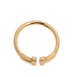 Pre Owned Tiffany & Co. Tiffany T Wire 18K Yellow Gold Ring Size EU 51