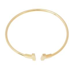 Pre Owned Tiffany & Co. Tiffany T Wire 18K Yellow Gold Bracelet