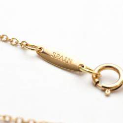 Pre Owned Tiffany & Co. Elsa Peretti Open Heart 18K Rose Gold Necklace