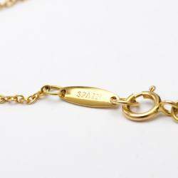 Pre Owned Tiffany & Co. Diamonds By The Yard 18K Yellow Gold Diamond Necklace