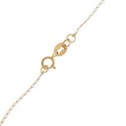 Pre Owned Tiffany & Co. Trefoil Key 18K Yellow Gold Pendant