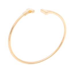 مملوكة مسبقًا Tiffany & Co. Tiffany T Wire 18K Rose Gold Narrow Open Cuff Bracelet
