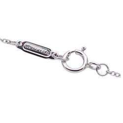 Pre Owned Tiffany & Co. Solitaire Platinum Diamond Necklace 