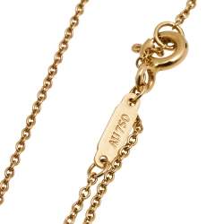 Pre Owned Tiffany & Co. Infinity 18K Rose Gold Pendant Necklace