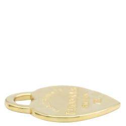 Tiffany & Co. Return To Tiffany Heart Tag 18K Yellow Gold Charms and Pendants