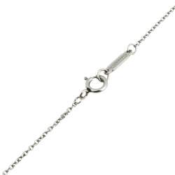 Tiffany & Co. Atlas Diamond 18K White Gold Pendant