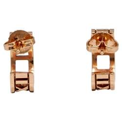 Pre Owned Tiffany & Co. Atlas 18k Rose Gold Earrings