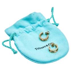 Pre Owned Tiffany & Co. Atlas 18k Rose Gold Earrings