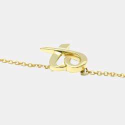 Pre Owned Tiffany Loving Heart 18K Yellow Gold Necklace