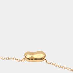 مملوكة مسبقًا Tiffany & Co. Elsa Peretti Bean 18K Rose Gold Necklace 